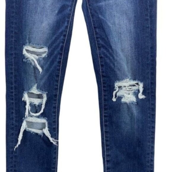 American Eagle Outfitters Ne(x)t Level stretch jeans jegging size 2 distressed - Picture 5 of 15